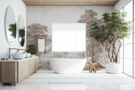 Annet Weelink Landscapes Vol.2 Romantic Garden Brown (met gratis lijm!)