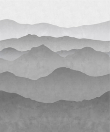 Esta Black&White 158939 photowall XL gradient mountains