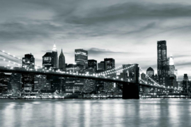 Fotobehang New York City Brooklyn Bridge