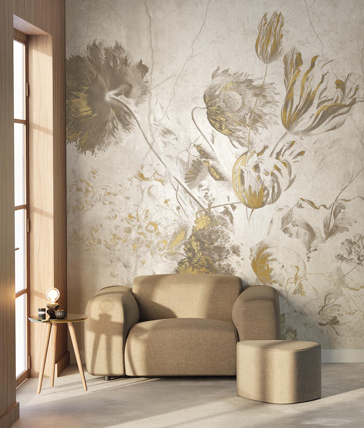 Kek Amsterdam Frans Uyterlinde Fresco Flowers FU-060 (met gratis lijm!)