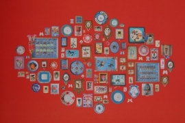 Eijffinger Pip Studio behang  386100 Memories Rood