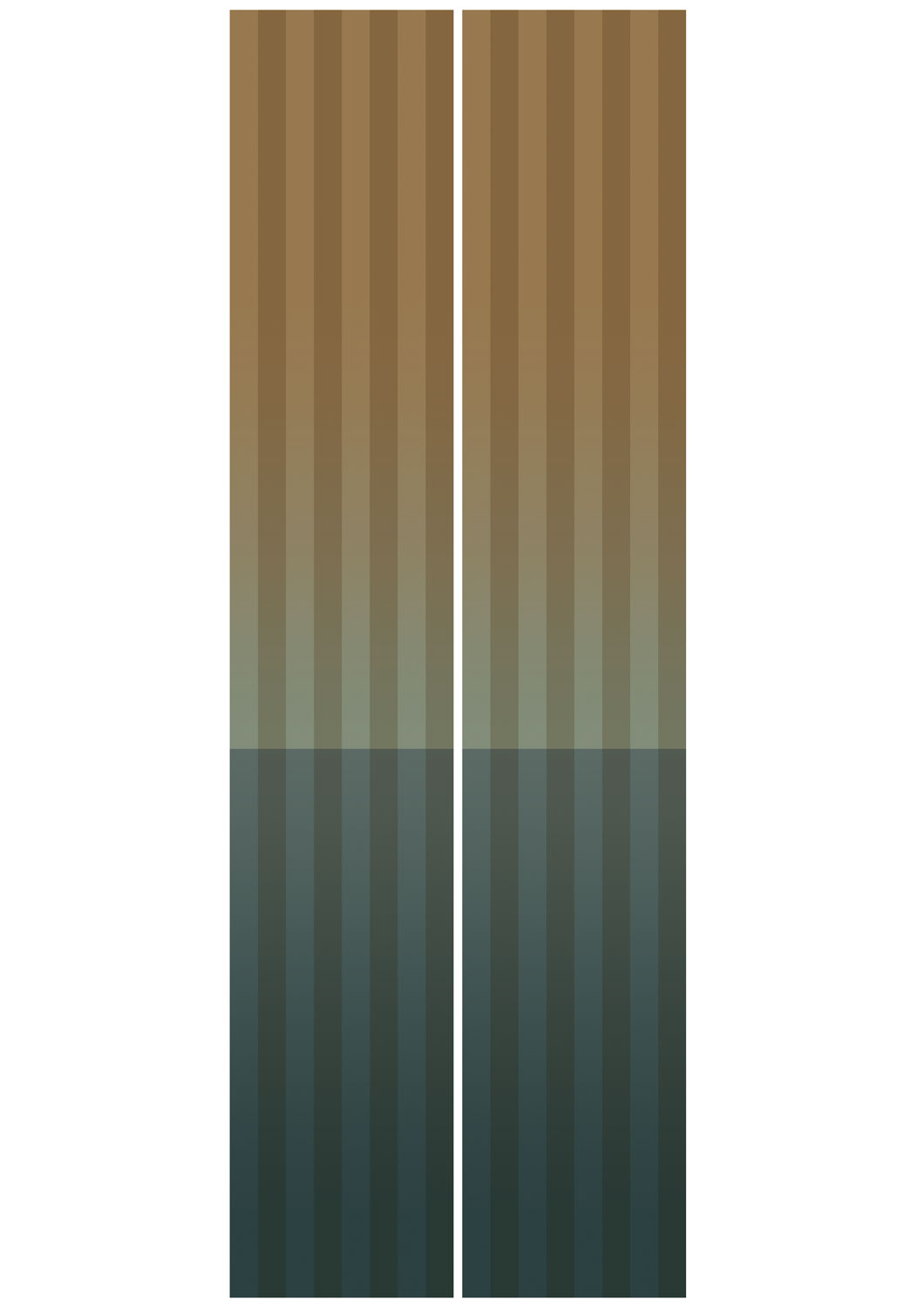 Kek Amsterdam Frans Uyterlinde Gradient Stripes FU-017 (met gratis lijm!)