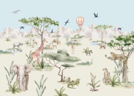 Creative Lab Out Of Africa 389,6cm x 280cm hoog (met gratis lijm!)