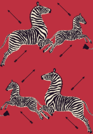 Hookedonwalls Scalamandré JV26000 Zebras (met gratis lijm!)
