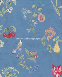 Eijffinger PiP Studio behang 375025 Cherry PiP Blauw