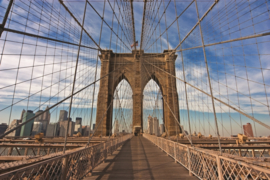 Fotobehang Brooklyn Bridge