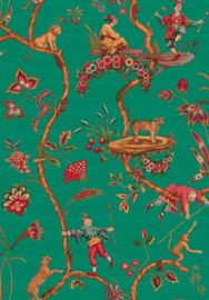 Hookedonwalls Scalamandré JV26029 Chinoise Exotique (met gratis lijm!)