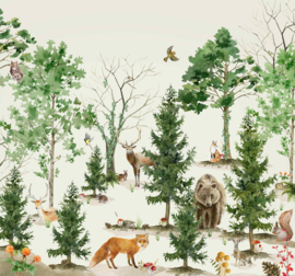 Creative Lab Amsterdam Forest Life 292.2cm x 280cm hoog