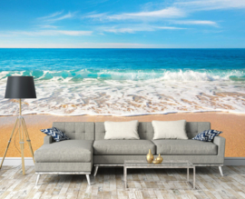 Fotobehang Zonnig strand