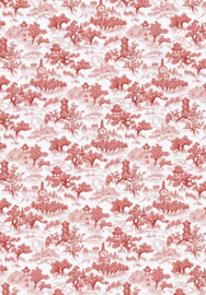 Creative Lab Chinoiserie Orange 194.8cm x 280cm hoog (met gratis lijm!)