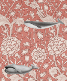 Creative Lab Whaliam Morris Coral 2 194.8cm x 280cm hoog (met gratis lijm!)