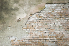 Fotobehang Stenen muur