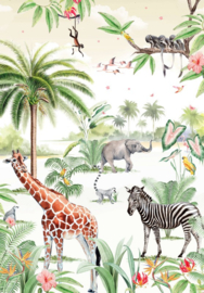 Creative Lab Jungle Tales 194.8cm x 280cm hoog (met gratis lijm!)