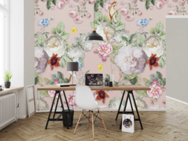 Floral Utopia INK7584 fotobehang afm. 200cm breed x 280cm hoog