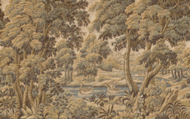 Arte Les Tapisseries Panoramique 97851 Bucolique Winter Walk (met gratis lijm!)