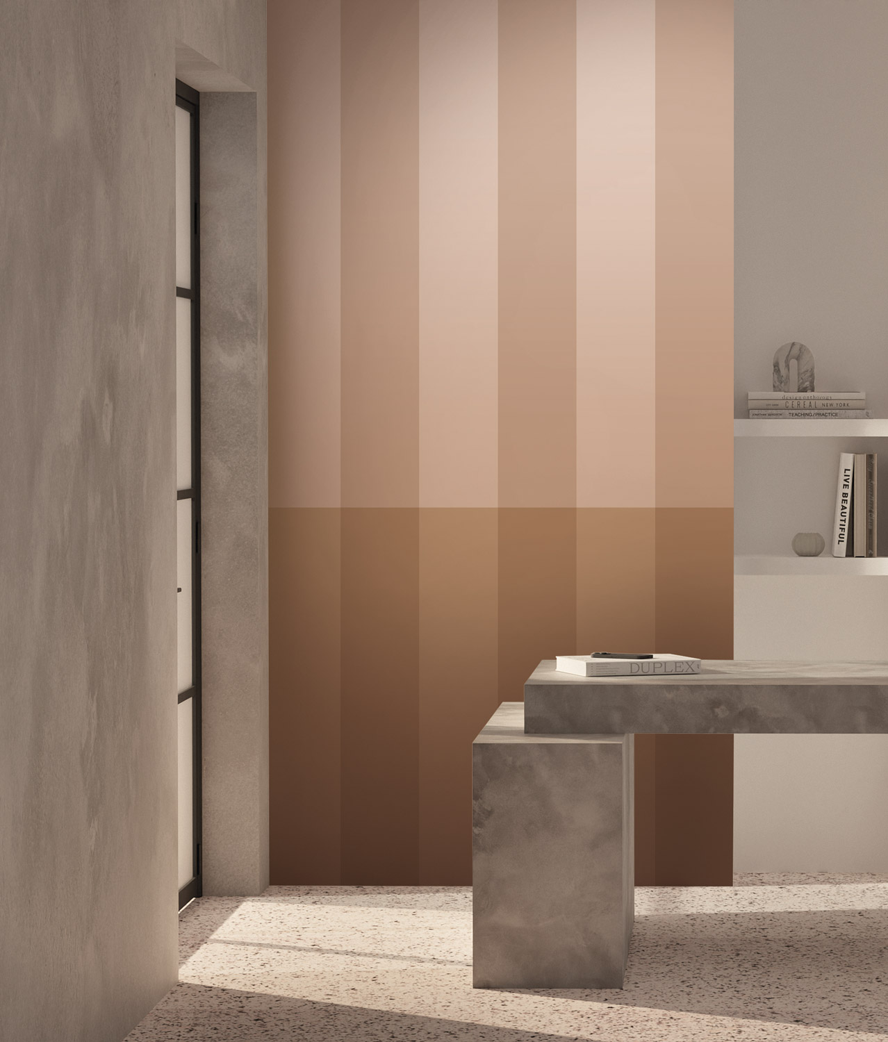 Kek Amsterdam Frans Uyterlinde Gradient Stripes FU-019 (met gratis lijm!)