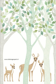 Eijffinger Wallpower Junior 364130 Deer, Leaf, Tree