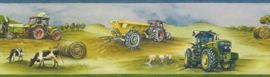 Behangrand Rasch Kids & Teens || 293302 tractors