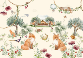 Creative Lab Party Fox 389,6cm x 280cm hoog (met gratis lijm!)