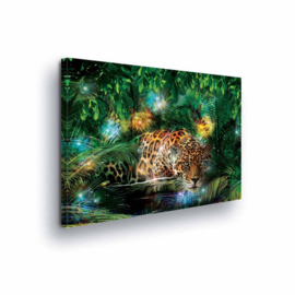 Canvasdoek Panter