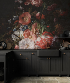 Kek Book V wp-790 Golden Age Flowers 389,6cm breed x 280cm hoog (met gratis lijm!)