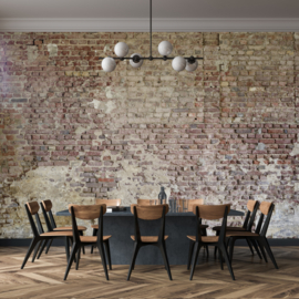 Wallart DD123818 Neon Hallway 350cm x 255cm hoog
