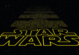 Komar fotobehang 8-487 Star Wars Intro