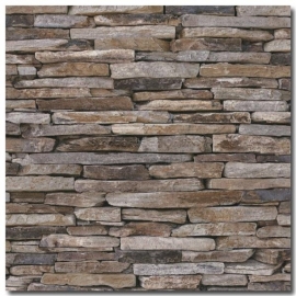 AS Creation Wood `n Stone 9142-17 Lei baksteen behang