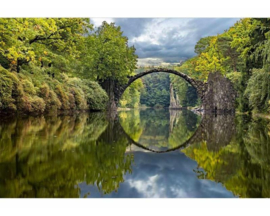 Fotobehang Boogbrug