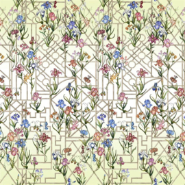 Christian Lacroix Maison PCL7053/01 Fretwork Garden Panoramic Citron (met gratis lijm)