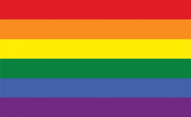 Fotobehang vlag Regenboog