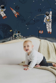Annet Weelink Into The Galaxy Dark Mural (met gratis lijm!)