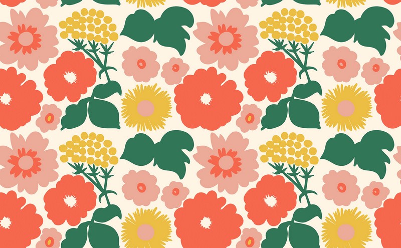 Marimekko 07 Kukkatori 25932 (met gratis lijm!)