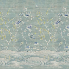 Designers Guild PDG1145/02 Manohari Grasscloth Delft 255cm x 300cm hoog