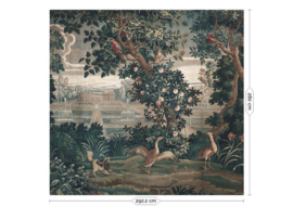 Kek Book V wp-795-r Landscape Tapestries 292,2cm breed x 280cm hoog (met gratis lijm!)