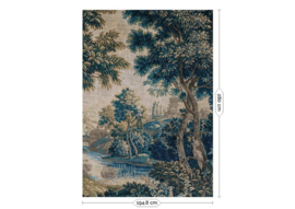 Kek Book V wp-797-r Landscape Tapestries 194,8cm breed x 280cm hoog (met gratis lijm!)