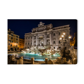 Canvasdoek Trevi Fountain Rome