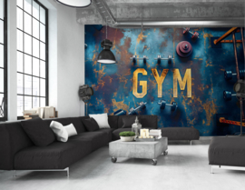 Fotobehang Gym