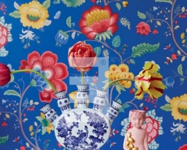 Eijffinger Pip Studio behang 341034 Floral Fantasy Blue