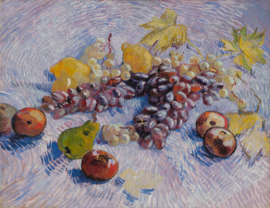 Dutch Painted Memories 8075 Grapes, lemond, pears and apples