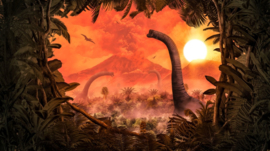 Komar Into Adventure IAX10-0021 Brachiosaurus  Panorama 500cm x 280cm hoog