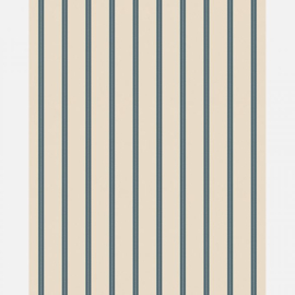 Studio Ditte Lintjes behang denim op crème (met gratis lijm!)