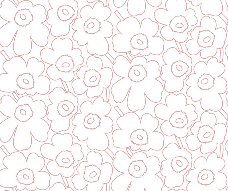 Marimekko 07 Piirto Unikko 25911 (met gratis lijm!)