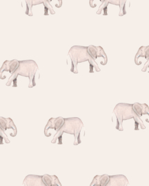 Creative Lab Amsterdam Safari Elephant 100cm x 280cm hoog