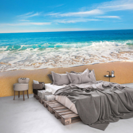 Fotobehang Zonnig strand