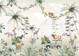Creative Lab Safari Tour 389,6cm x 280cm hoog (met gratis lijm!)