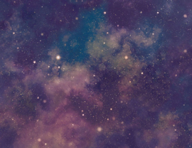 342834 Galaxy sterrenhemel behang