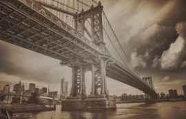 Fotobehang City Love CL04C New York Brooklyn Bridge