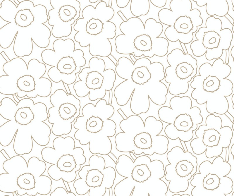 Marimekko 07 Piirto Unikko 25914 (met gratis lijm!)