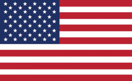 Fotobehang vlag USA America